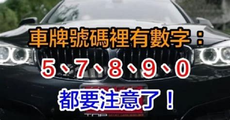 車牌6個數字|好運車牌號碼選購指南：解讀車牌數字的吉利寓意 